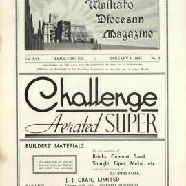 Waikato Diocesan Magazine January 1943