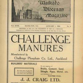 Waikato Diocesan Magazine January 1945