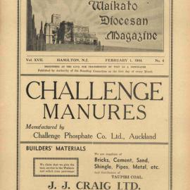 Waikato Diocesan Magazine February 1944