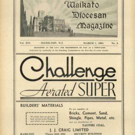 Waikato Diocesan Magazine March 1941