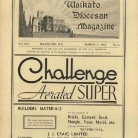 Waikato Diocesan Magazine March 1943