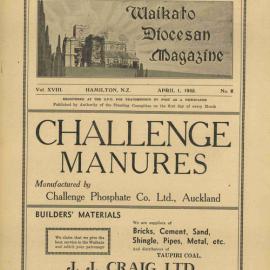 Waikato Diocesan Magazine April 1945