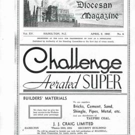 Waikato Diocesan Magazine April 1942