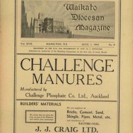 Waikato Diocesan Magazine 1944