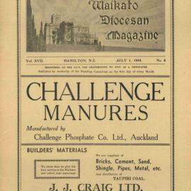 Waikato Diocesan Magazine July 1944