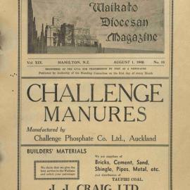 Waikato Diocesan Magazine August 1946