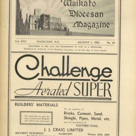 Waikato Diocesan Magazine August 1943