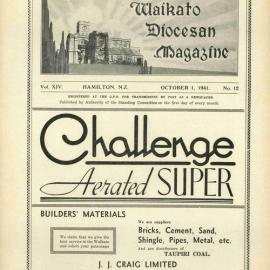 Waikato Diocesan Magazine October 1941