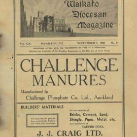 Waikato Diocesan Magazine September 1946