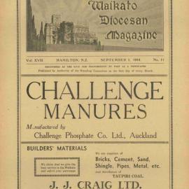 Waikato Diocesan Magazine September