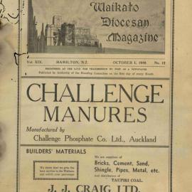 Waikato Diocesan Magazine October 1946