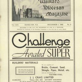 Waikato Diocesan Magazine December 1942