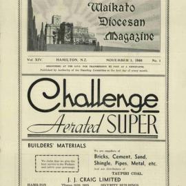 Waikato Diocesan Magazine November 1940