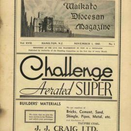 Waikato Diocesan Magazine November 1943