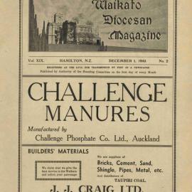 Waikato Diocesan Magazine December 1945