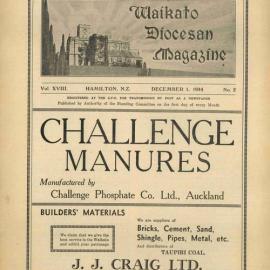 Waikato Diocesan Magazine December 1944