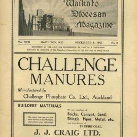 Waikato Diocesan Magazine December 1943