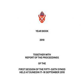 Diocese of Dunedin Yearbook 2010