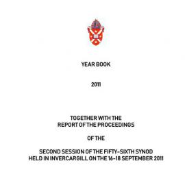 Diocese of Dunedin Yearbook 2011