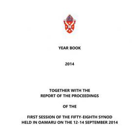 Diocese of Dunedin Yearbook 2014