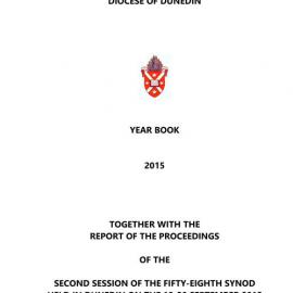 Diocese of Dunedin Yearbook 2015