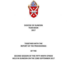 Diocese of Dunedin Yearbook 2017