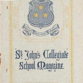 St John's Collegiate School Magazine May 1911