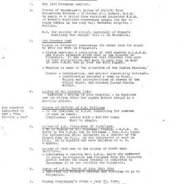 Archbishop Jabez Bryce research papers for a project to record the history of the Diocese of Polynesia