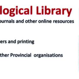 John Kinder Theological Library Bookmark