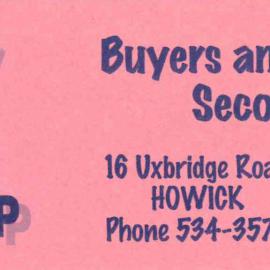 Titles Bookshop Bookmark