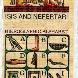 Anicent Eygpt - I sis and Nefertari Bookmark