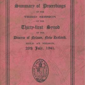 Diocese_Nelson_Synod_1941