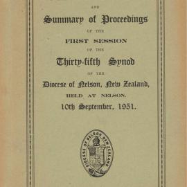 Diocese_Nelson_Synod_1951