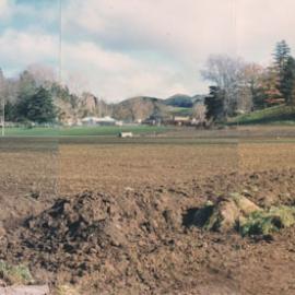 Te Aute College wide view of agricultural land