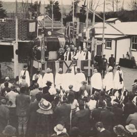 Te Aute College laying foundation stone Julius Wing (56b)