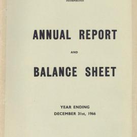 Te Aute Trust Board Annual Report 1966