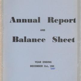 Te Aute Trust Board Annual Report 1968