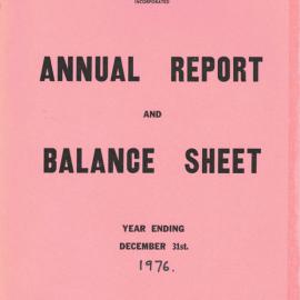 Te Aute Trust Board Annual Report 1976