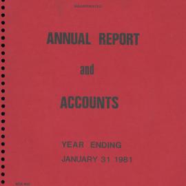Te Aute Trust Board Annual Report 1981
