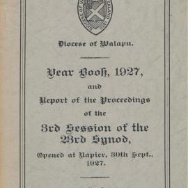 Diocese of Waiapu Synod Proceedings 1927