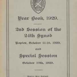 Diocese of Waiapu Synod Proceedings 1929