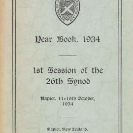 Diocese of Waiapu Synod Proceedings 1934