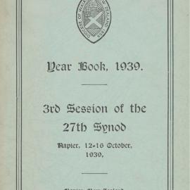 Diocese of Waiapu Synod Proceedings 1939