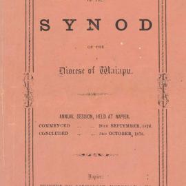 Diocese of Waiapu Synod Proceedings 1876