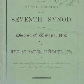 Diocese of Waiapu Synod Proceedings 1878