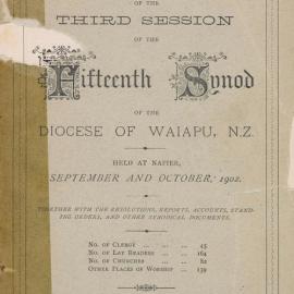 Diocese of Waiapu Synod Proceedings 1902