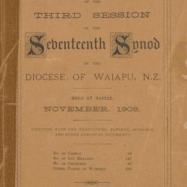 Diocese of Waiapu Synod Proceedings 1908