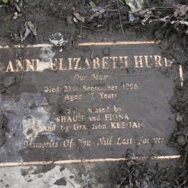 Anne Elizabeth Hurd Grave