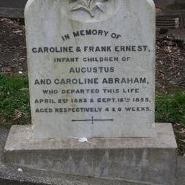 Frank and Caroline Ernest Grave