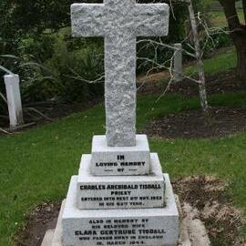 Charles Archibald and Clara Gertrude Tisdall Grave